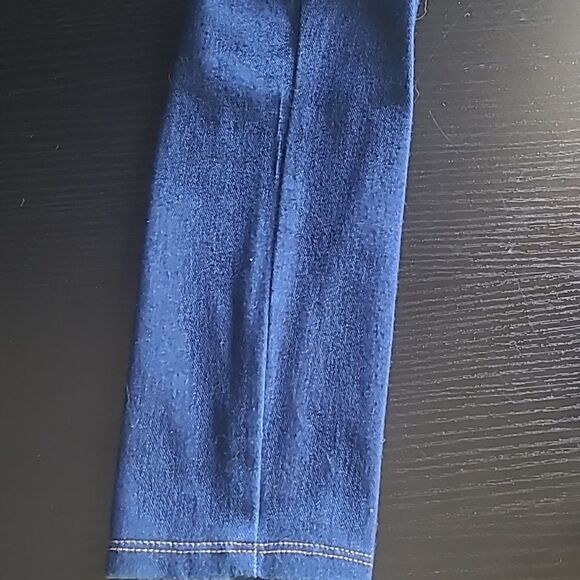 Old navy size 16 blue jeans denim girls adjustable waist ballerina style - Picture 11 of 16